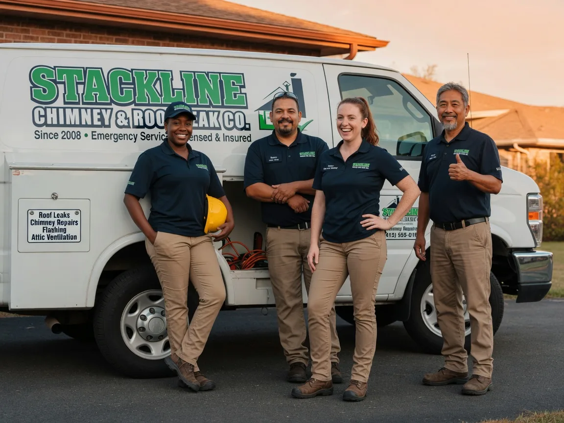 Chimney flashing repair company in Bentonville, OH